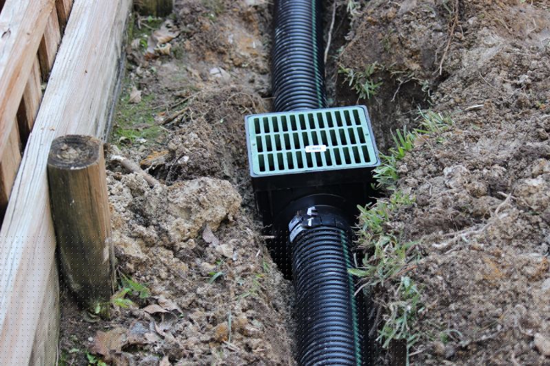 Yard Drainage Installation